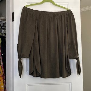 Off the shoulder top